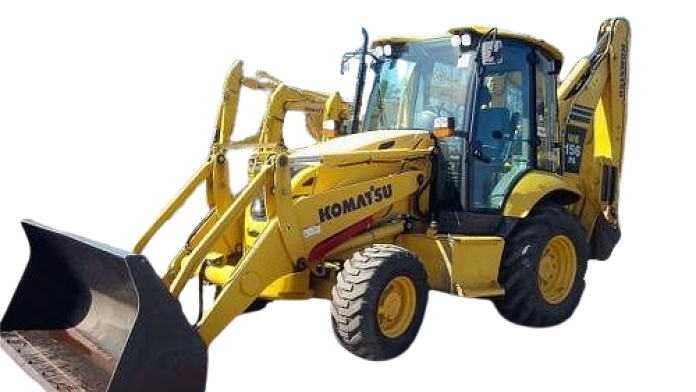 Komatsu WP156 Loader/Backhoe 