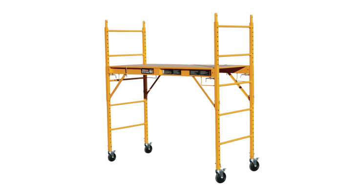  Multi-Use Drywall Baker Scaffolding with 900 lb. Capacity 6 ft. x 6 ft. x 2.4 ft.