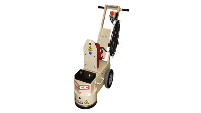 CONCRETE SURFACE GRINDER EDCO Magna-Trap® 10″ Turbo , Electric