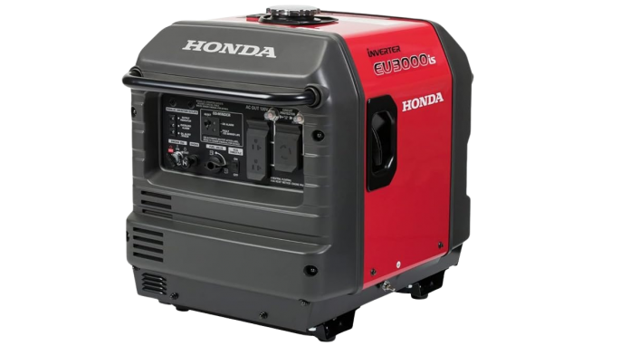 Honda Power Equipment EU3000IS1AN 3000W 120V Portable Home Gas Power Generator