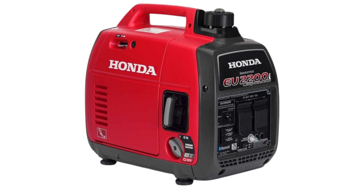 Honda EU2200ITAN1 2200-Watt 120-Volt Companion Super Quiet Portable Inverter Generator with CO-Minder