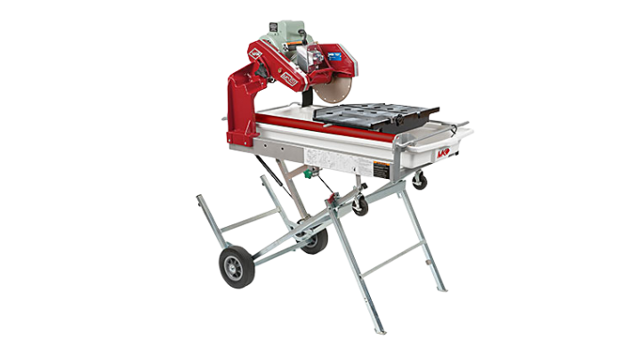 Tile Saw, 7" dia. Blade, 1.2 HP