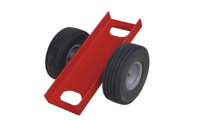 Plate and Slab Dolly with Pneumatic Wheels