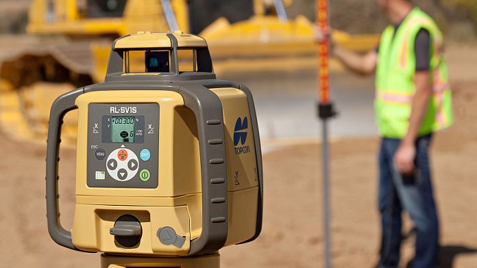 Topcon Dual Slope rotary laser